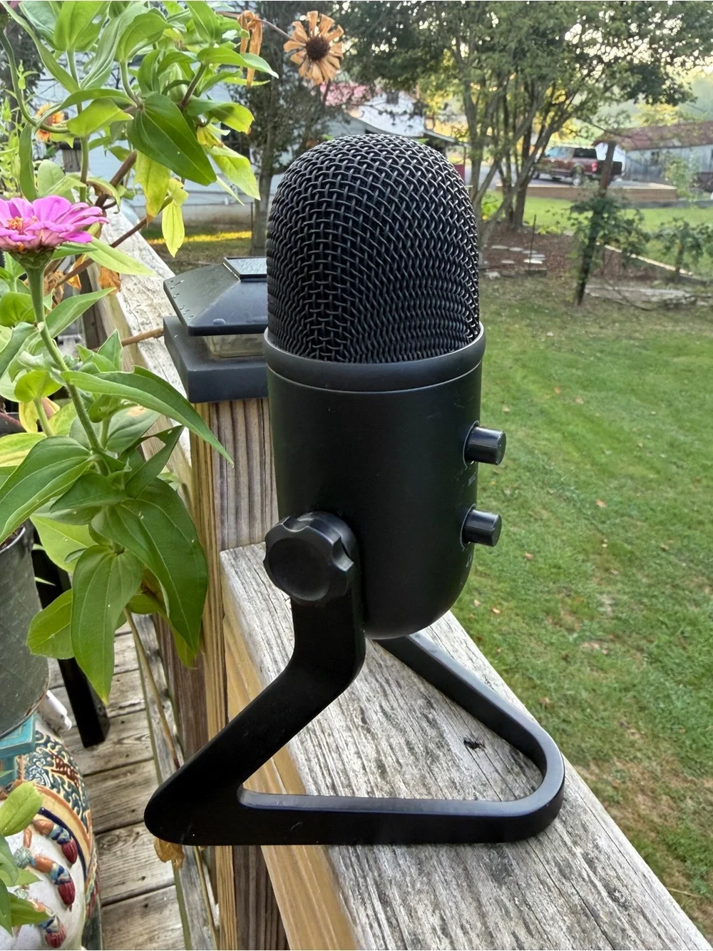 Fifine K678 USB Podcast Microphone – Studio Condenser Mic Works great!